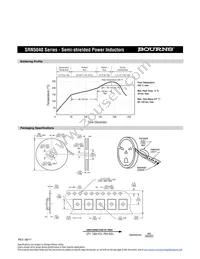 SRN5040-8R2M Datasheet Page 2