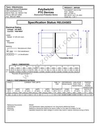 SRP200 Datasheet Cover