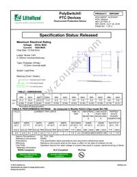 SRP200F Datasheet Cover