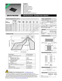 SRP2512A-R68M Datasheet Cover