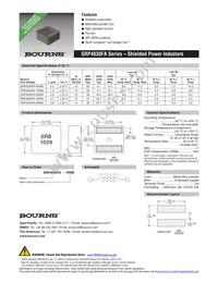 SRP4030FA-4R7M Datasheet Cover