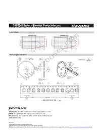 SRP8040-R22Y Datasheet Page 2