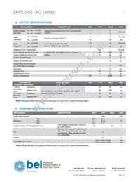 SRPE-06E1A0G Datasheet Page 3