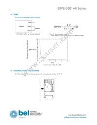 SRPE-06E1A0G Datasheet Page 6