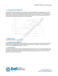 SRPE-06E1A0G Datasheet Page 10