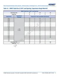 SRR08F105KGS Datasheet Page 6