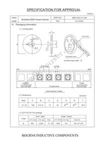 SRR1280-271V4K Datasheet Page 3