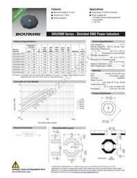 SRU2009-1R0Y Datasheet Cover