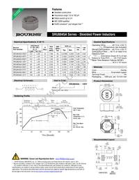 SRU8045A-470Y Datasheet Cover