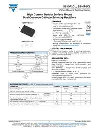 SS10P3CLHM3/86A Datasheet Cover