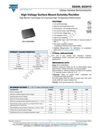 SS3H9HE3_A/I Datasheet Cover