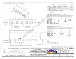 SSA-LXB140SRD Datasheet Cover