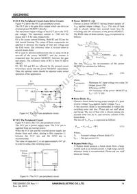 SSC2005SC Datasheet Page 14