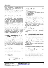 SSC2006SA Datasheet Page 15