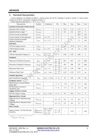 SSC9522S Datasheet Page 4