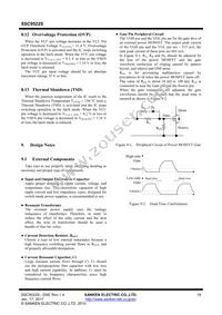 SSC9522S Datasheet Page 19