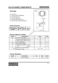 SSD2009ATF Datasheet Cover