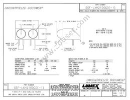 SSF-LXH2100GD Datasheet Cover