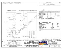 SSF-LXH475AIIID Datasheet Cover