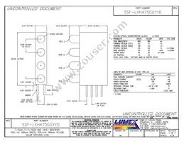 SSF-LXH475GGYYD Datasheet Cover