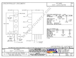 SSF-LXH475GYW Datasheet Cover