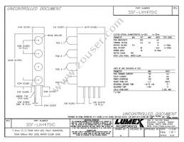 SSF-LXH475IC Datasheet Cover