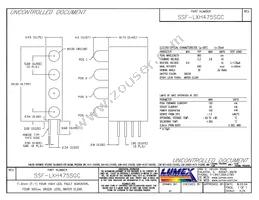 SSF-LXH475SGC Datasheet Cover