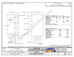 SSF-LXH475SID Datasheet Cover