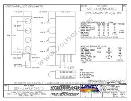 SSF-LXH475YGW3I1D Datasheet Cover