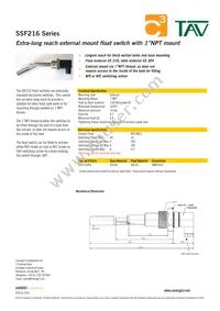 SSF216XPL Datasheet Cover