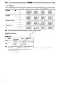 SSG-01L2T-5 Datasheet Page 2