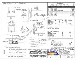 SSL-LX15YC-RP-TR Datasheet Cover