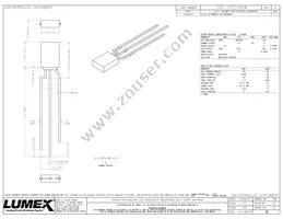 SSL-LX2579GIW Datasheet Cover