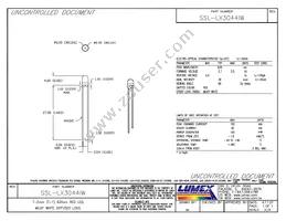 SSL-LX3044IW Datasheet Cover