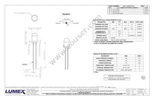 SSL-LX5093UWW Datasheet Cover