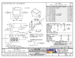 SSL-LXA1725GC-TR Datasheet Cover