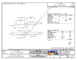 SSL-LXA228HD Datasheet Cover