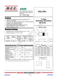 SSL16PL-TP Datasheet Cover