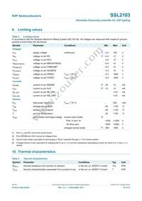 SSL2103T/1 Datasheet Page 10