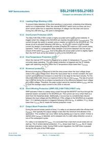 SSL21083AT/1 Datasheet Page 8