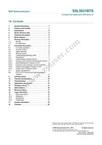 SSL5021BTS/1X Datasheet Page 20