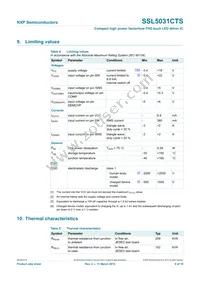 SSL5031CTS/1X Datasheet Page 9