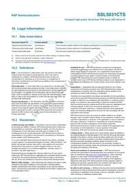 SSL5031CTS/1X Datasheet Page 16