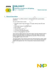 SSL5101T/1J Datasheet Cover