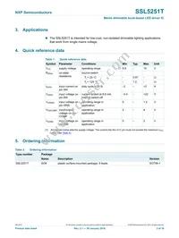 SSL5251T/1J Datasheet Page 2