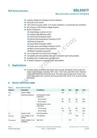 SSL5301T/1J Datasheet Page 2