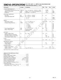 SSM2143SZ-REEL Datasheet Page 2