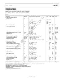 SSM2212CPZ-R7 Datasheet Page 3