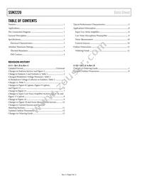 SSM2220SZ-REEL Datasheet Page 2