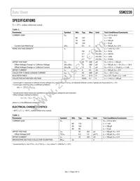 SSM2220SZ-REEL Datasheet Page 3